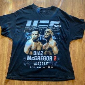 connor vs nate vintage style tee